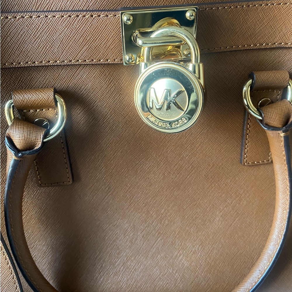 Michael Kors Tan Leather Handbag